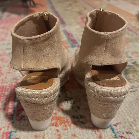 Kanna Emily Wedge Sandal in Tan Size 37 - Picture 2 of 7